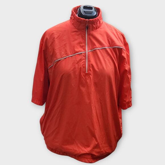 Sunice Weather 1/4 Zip Golf Pullover Men's XL Orange Waterproof Active Mock Neck - Picture 1 of 6